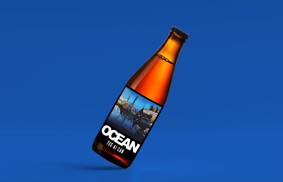 Craft meets Tech – Oceanbryggeriet’s new beer “Yes AI Can” is developed with the help of AI