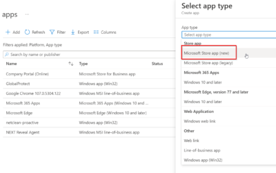 Microsoft Store for Business flyttar in till Endpoint Manager