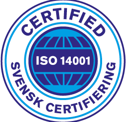Aixia AB celebrates ISO 14001 certification for Environmental Management Systems!